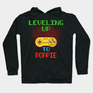 Promoted To Poppie T-Shirt Unlocked Gamer Leveling Up Hoodie